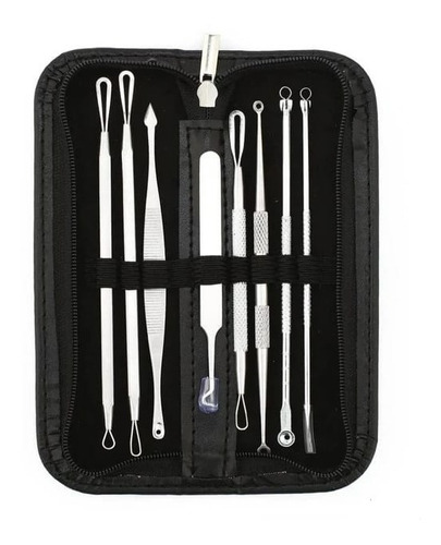 Set 8 Removedor Extractor Puntos Negros Espinillas Comedones