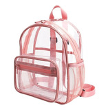 Mochila Impermeable Moda Transparente Mujer Mochila Niños