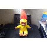 Vintage Russ Luv Pet #2381 Orange Hair Duck Suit Troll 18cms