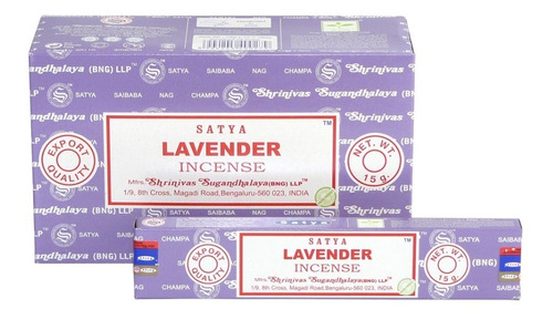 Sahumerios Satya Nag Champa - 12 Unidades