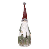 Adorno Navideño Estatua Papa Noel De 76cm.