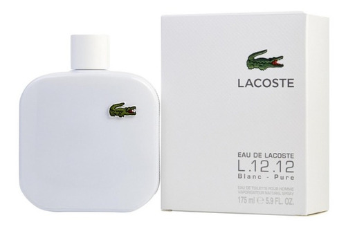 Perfume Eau Blanc De Lacoste 175 Ml Eau De Toilette Nuevo Original