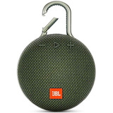 Parlante Jbl Clip 3 Bluetooth Waterproof Verde