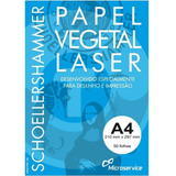 Papel Vegetal Laser 60/65g 210x297 A4 C/ 50 Fls Microservice