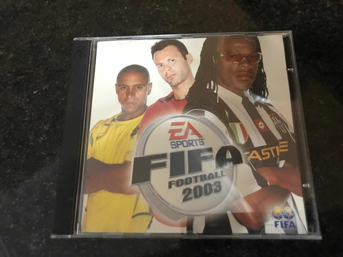 Jogo Pc Fifa Football 2003 Duplo Ea Sports Irado E Raro