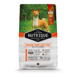 Alimento Nutrique Medium Young Adult Dog Perro Raza Med 12kg
