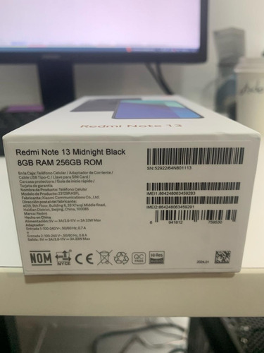 Xiaomi Redmi Note 13 4gdual Sim 256gb 8gb Ram *vitrina*