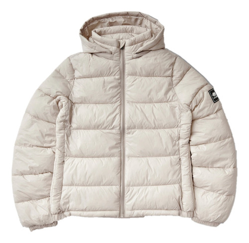 Campera Puffer Inflada De Mujer Vlack Rhino Nude