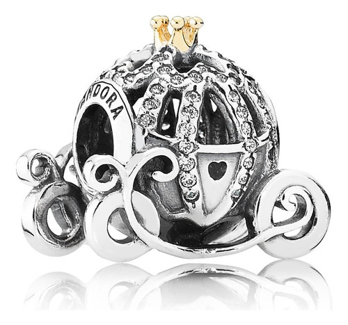 Dije Charm Pandora Carruaje De Cenicienta Disney Original