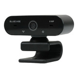 Webcam Bluecase Bwebuhd-01 Uhd 3264x2448 8mp Com Microfone Cor Preto