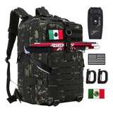 Mochila Táctica Militar Impermeable Camping Multiusos De 45l