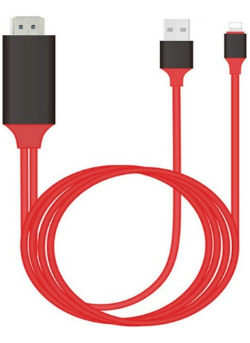 Cable Lightning A Hdmi Adaptador Convertidor iPhone Video 2m