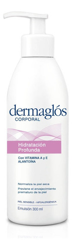 Emulsión Corporal Dermaglós Hidratación Profunda X 300 Ml