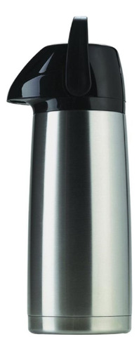 Garrafa Térmica Invicta Airpot Inox Inquebrável De Aço Inoxidável 1.8l Prateadolisa