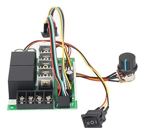 Controlador De Velocidad Pwm 10-50v 60a Dc Potencia Motor