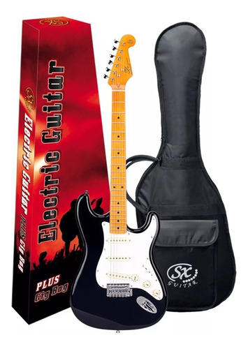 Guitarra Eléctrica Sx Stratocaster Vintage 57 Con Funda 