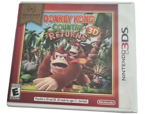 Donkey Kong Country Returns 3d 3ds Fisico