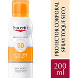 Protector Solar Sun Spray Toque Seco Fps50+ Eucerin X200ml
