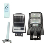 Foco Led Solar 100w Con Sensor + Panel + Anclaje
