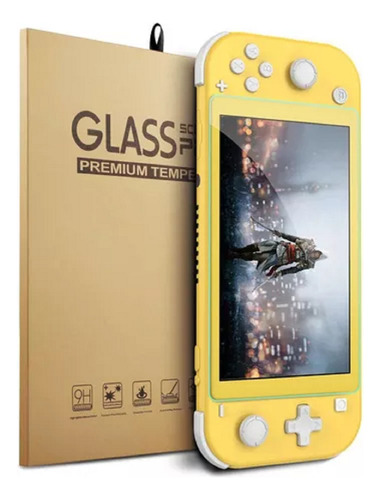 Película Protectora De Vidrio Para Nintendo Switch Lite