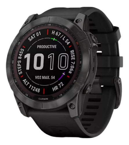 Reloj Smartwatch Fenix 7x Zafiro Solar Titanio Dlc Garmin