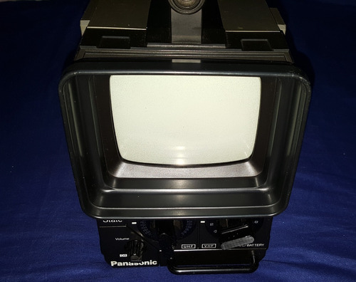 Televisor Portátil Panasonic Tr-555 Uhf/vhf1977 Vintage
