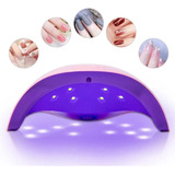 Lampara Uv 6w, Uñas Esmalte, Polygel Uv Secado Uñas 