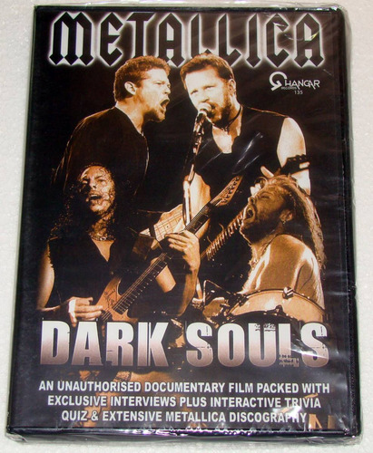 Metallica Dark Souls Unauthorised Documentary Dvd Kktus