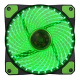 Ventilador Cooler 12cm 32 Led Gf12g Verde Oem