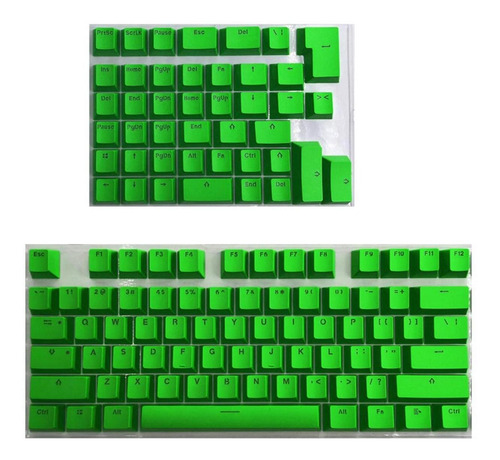 Pbt Keycaps Diy Custom Mini Teclado Mecánico Verde