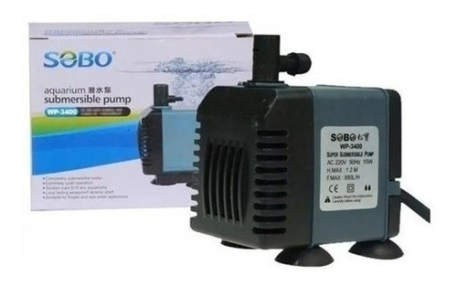 Bomba De Agua Sobo Wp 3400 880l/h Eleva 120cm - Aqua Virtual