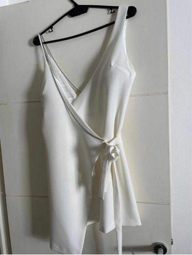 Hermoso Vestido Blanco Para Novia Talla S Usado