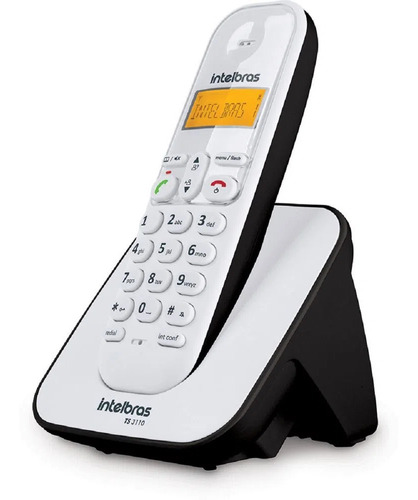 Telefone Sem Fio Intelbras Ts3110 Branco E Preto