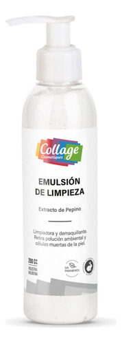 Emulsion De Limpieza Con Extracto De Pepino X200cc Collage