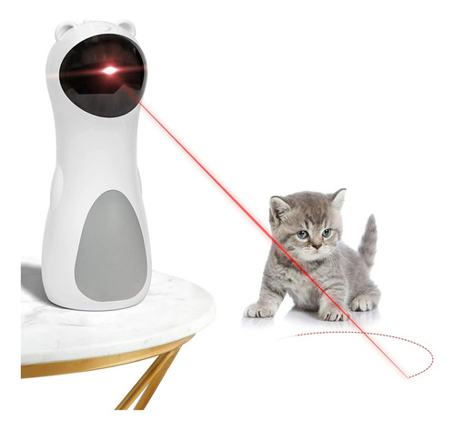 Puntero Láser Giratorio Automático Para Gato, Jueguete Firme