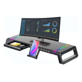 Cooskin Soporte Elevador Monitor Computadora Rgb Con Soporte