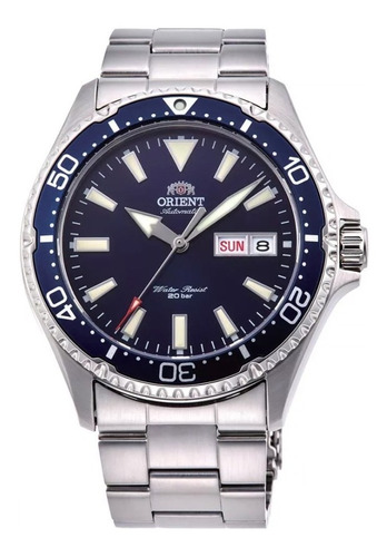 Reloj Orient Kamasu Autom. Diver 200m Ra-aa0002l19a Zafiro