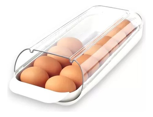 Huevera Organizador Soporte De Huevos Refrigerador Alacena