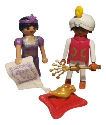 Playmobil Aladin Jazmin Pelicula Disney Genio Lampara Arabe