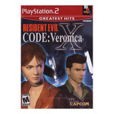 Resident Evil Code Veronica X Greatest Hits Ed.- Ps2- Sniper