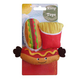 Kit De Peluche Para Mascota (perro) Papas Hamburgues Hot-dog