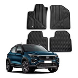 Conjunto Tapete Borracha 4 Pç Fiat Pulse Impetus 2022 Novo