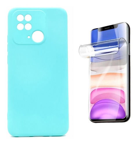 Funda + Mica Para Redmi 10c Protector Case Resistente Golpes