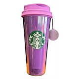 Termo Morado Cristal Marca Starbucks