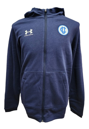 Poleron Con Gorro U Catolica Under Armour 2023 Azul