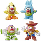 Mr Potato Head De Disney / Pixar Toy Story Mini Paquete De 4