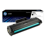 Cartucho De Tóner Hp 105a Negro Laserjet Original