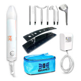 Kit Aparelho Ibramed Alta Frequência Hf Eletrodos + Suporte