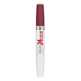 Labial Liquido Superstay 24hs Smile Brightener Maybelline Acabado Satinado Color Frosted Mauve