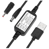 Convertidor De Impulso Usb A 12v, 5 V A 12 V, Cable Usb Cc 5